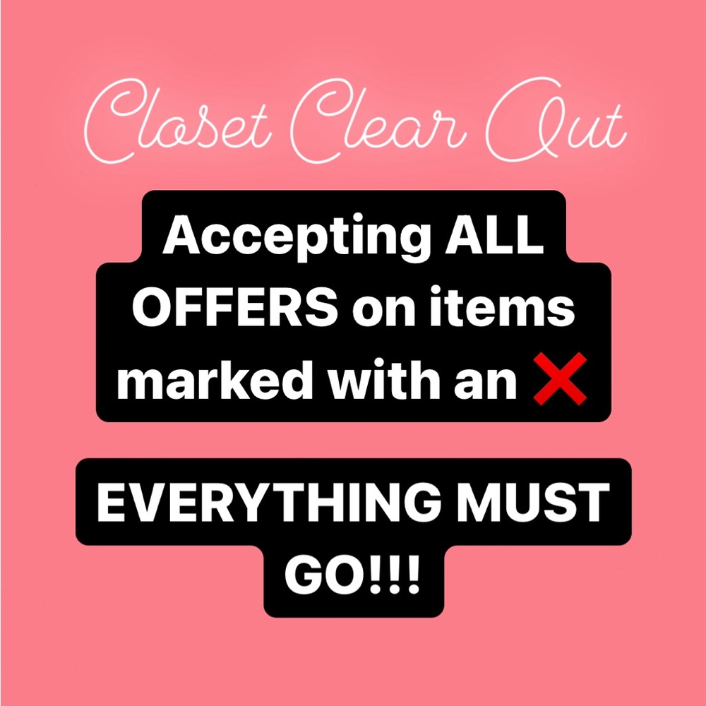 Seriously ALL Offers❌